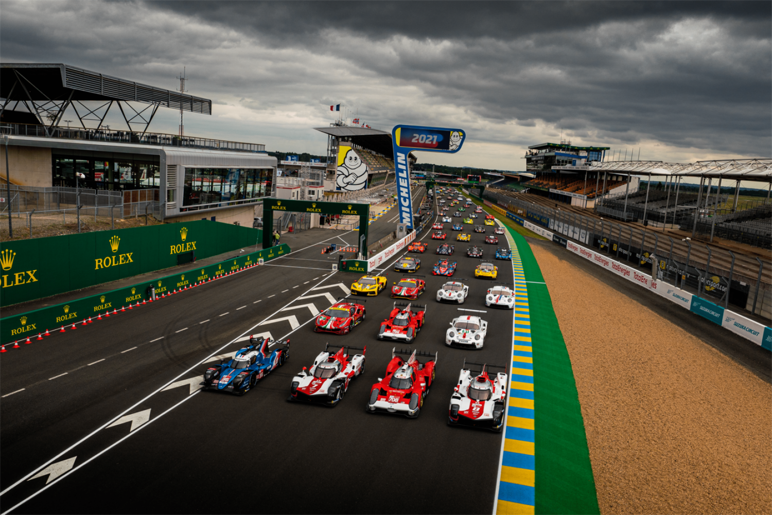 La photo officielle des 24 Heures du Mans 2021