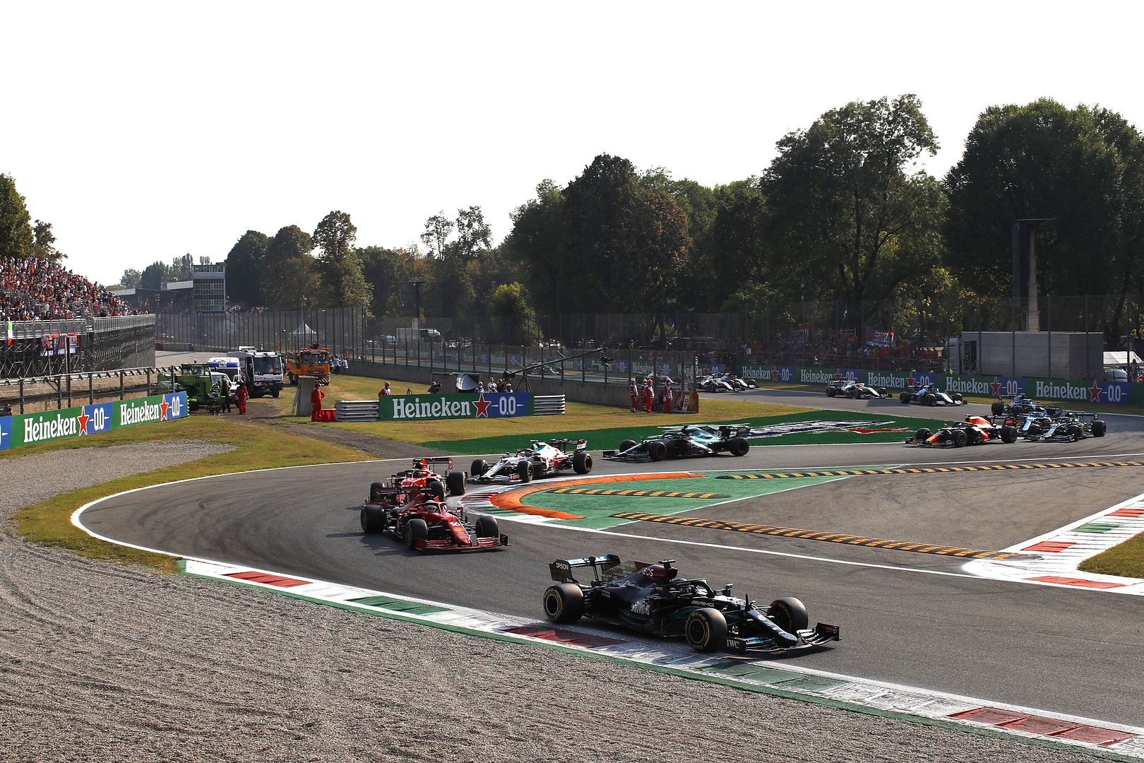 Le départ du Grand Prix d'Italie 2021 de Formule 1