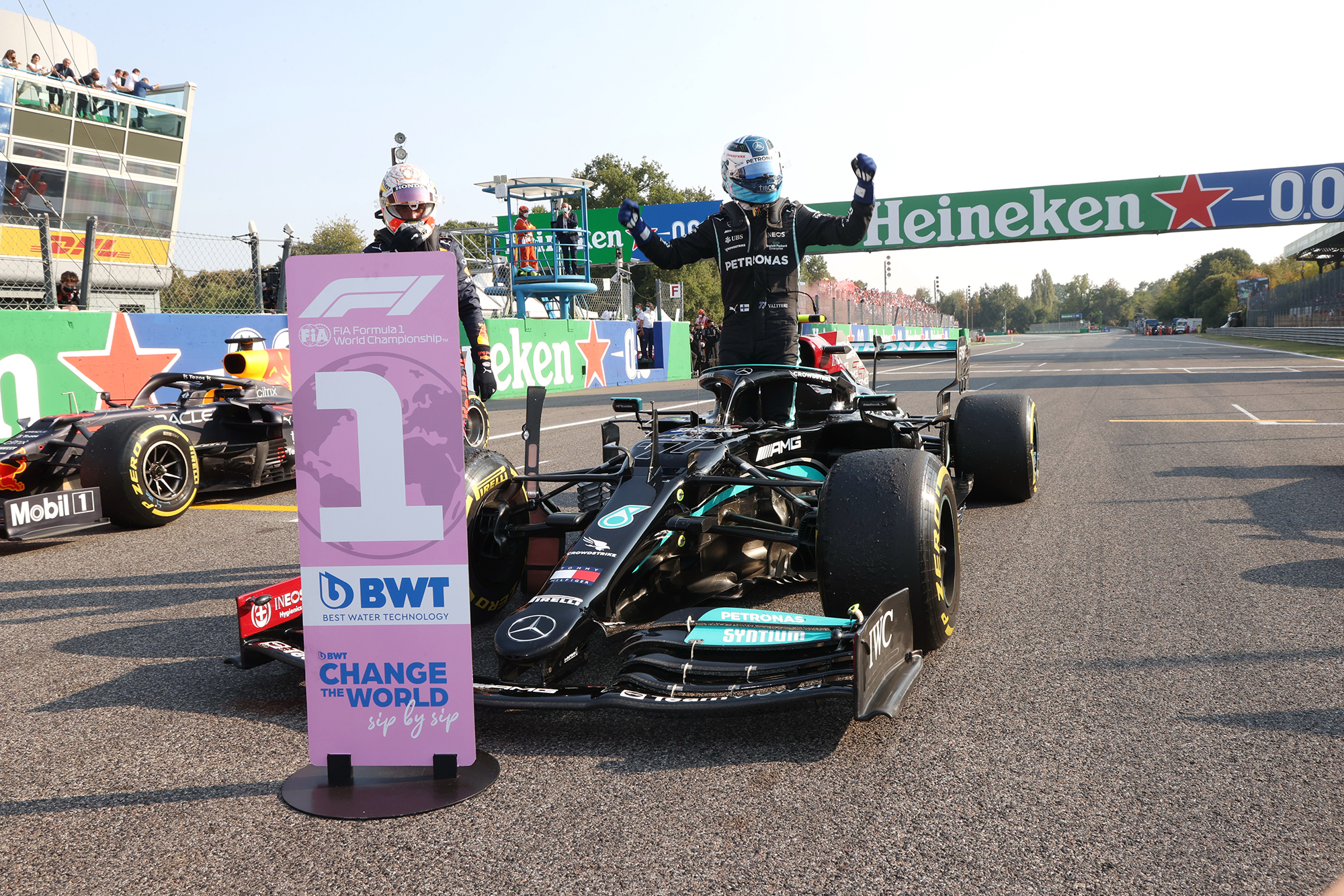 Valtteri Bottas, vainqueur de la qualification sprint de Monza