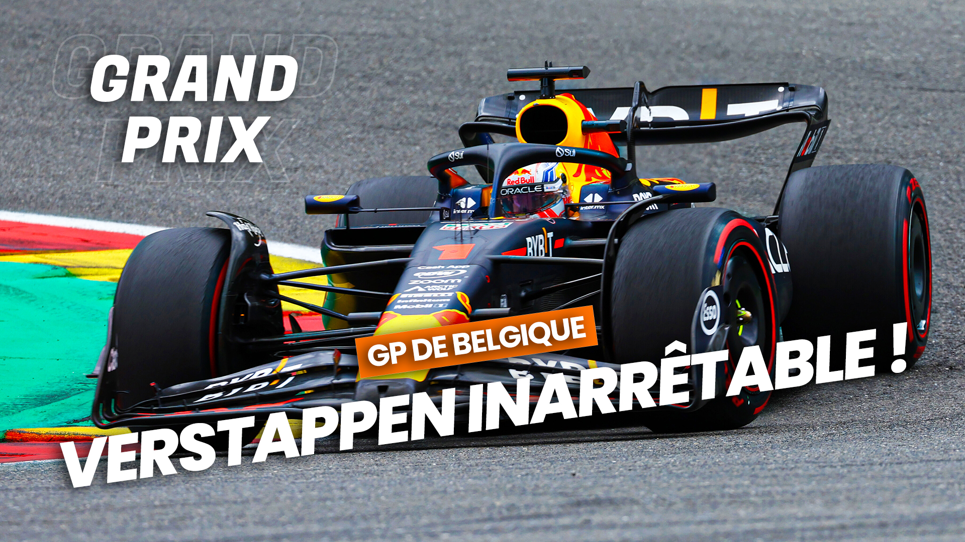 Max Verstappen inarrêtable au Grand Prix de Belgique