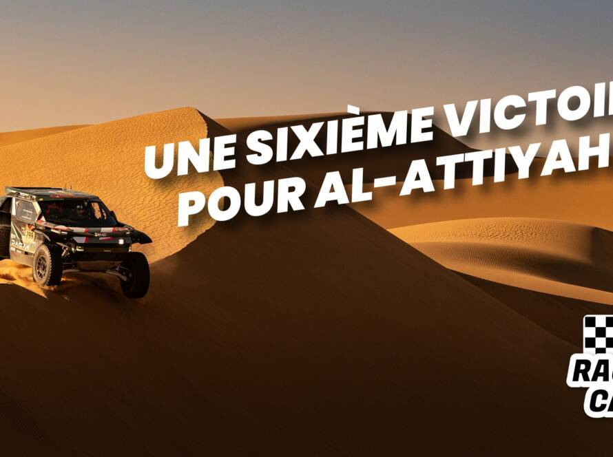 Nasser Al-Attiyah dans les dunes du Dakar 2026.