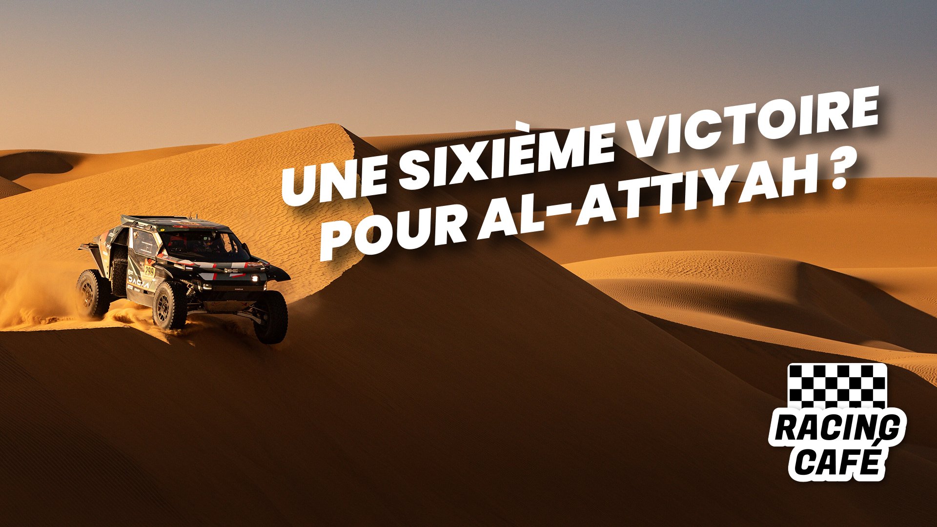 Nasser Al-Attiyah dans les dunes du Dakar 2026.